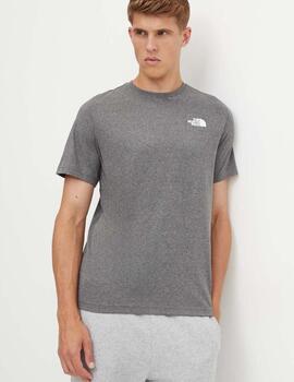 NORTH FACE CAMISETA GRIS REDBOX