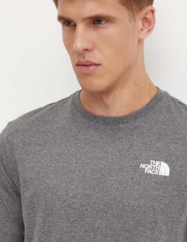 NORTH FACE CAMISETA GRIS REDBOX