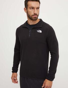 NORTH FACE GLACIER NEGRO 1/4 ZIP