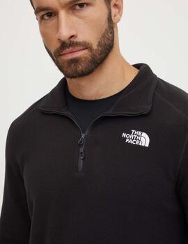 NORTH FACE GLACIER NEGRO 1/4 ZIP