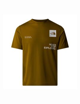 NORTH FACE CAMISETA FOUNDATION MOSS GREEN