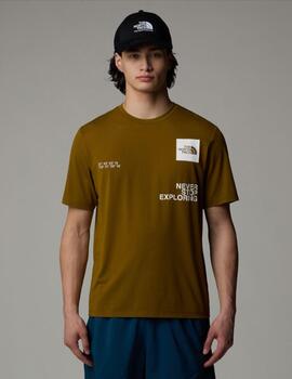 NORTH FACE CAMISETA FOUNDATION MOSS GREEN