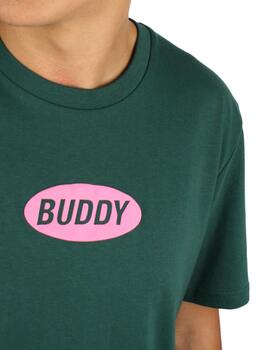 BUDDY CAMISETA VERDE BOTELLA