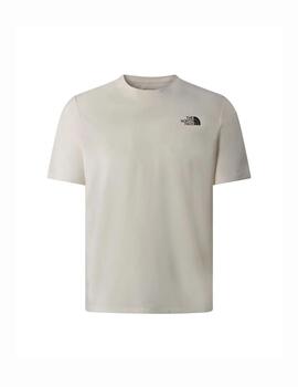 NORTH FACE CAMISETA TOPOGRAPHIC WHITE DUNE