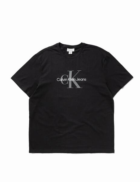 CALVIN KLEIN CAMISETA MONOGRAM NEGRA