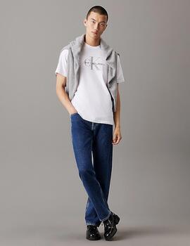 CALVIN KLEIN CAMISETA HERO MONOGRAM WHITE