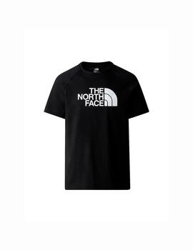 NORTH FACE CAMISETA NEGRA EASY RAGLAN