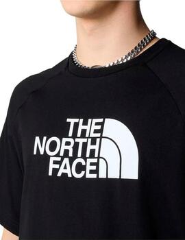 NORTH FACE CAMISETA NEGRA EASY RAGLAN