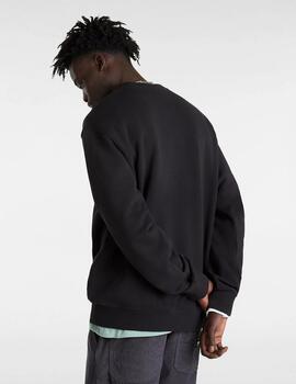 VANS SUDADERA LOOSE CREW NEGRA