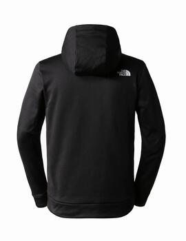 NORTH FACE HOODIE NEGRA REAXION FLEECE