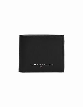 TOMMY CARTERA CUERO NEGRA