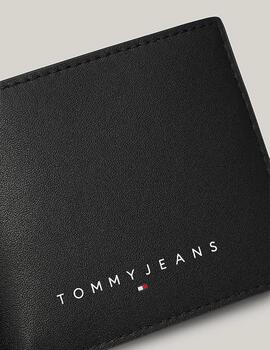 TOMMY CARTERA CUERO NEGRA