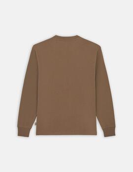 DICKIES CAMISETA LONG SLEEVE LURAY MARRON