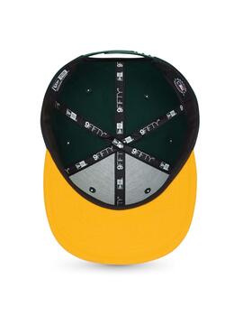 NEW ERA GORRA OAKLAND 9FIFTY VERDE AMARILLA