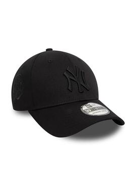 NEW ERA GORRA NEGRA MONOCHROME STRETCH FIT