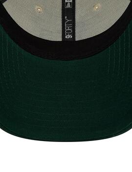 NEW ERA GORRA OAKLAND BEIGE VERDE