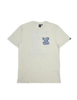 DEUS CAMISETA FOUR FEET WHITE VINTAGE