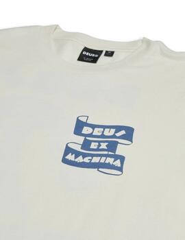 DEUS CAMISETA FOUR FEET WHITE VINTAGE