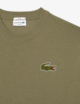 LACOSTE CAMISETA KAKI OVERSIZE