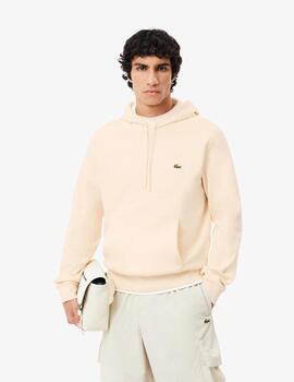 LACOSTE SUDADERA CAPUCHA BEIGE