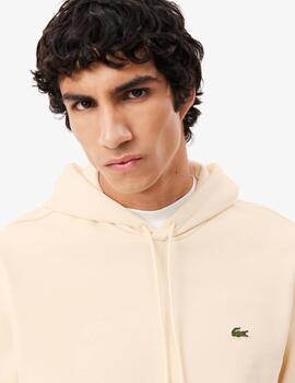 LACOSTE SUDADERA CAPUCHA BEIGE