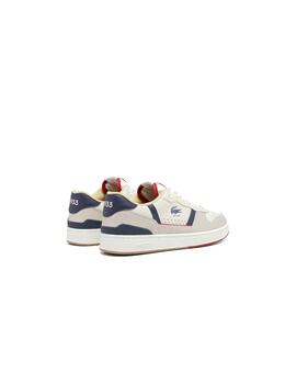 LACOSTE ZAPATILLAS T-CLIP SET BEIGE