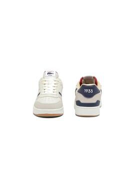 LACOSTE ZAPATILLAS T-CLIP SET BEIGE