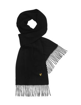 LYLE&SCOTT BUFANDA LAMBSWOOL NEGRA