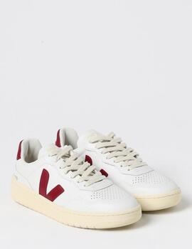 VEJA ZAPATILLA V90 WHITE MARSALA