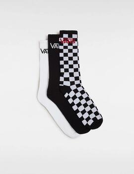 VANS CALCETINES CLASSIC CREW PACK 3