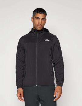 NORTH FACE CHAQUETA NEGRA HOODED WIND