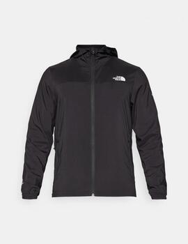 NORTH FACE CHAQUETA NEGRA HOODED WIND