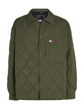 TOMMY CHAQUETA VERDE QUILTED SHAKET