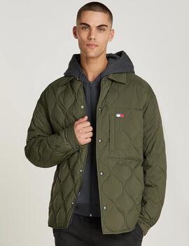 TOMMY CHAQUETA VERDE QUILTED SHAKET