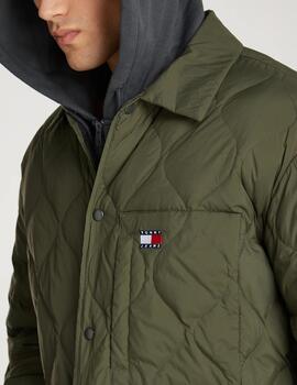 TOMMY CHAQUETA VERDE QUILTED SHAKET