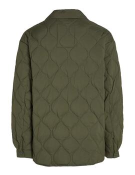 TOMMY CHAQUETA VERDE QUILTED SHAKET