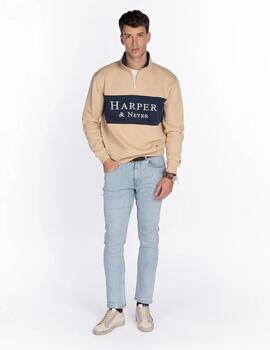 HARPER SUDADERA MARYLAND CAMEL