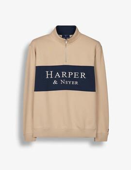 HARPER SUDADERA MARYLAND CAMEL