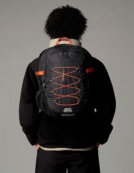 NORTH FACE MOCHILA BOREALIS ASPHALT GREY/ ORANGE