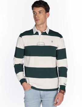 HARPER POLO RUGBY ML VERDE