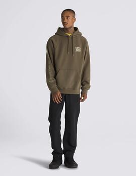 VANS HOODIE MTE CROSSPATH MARRON