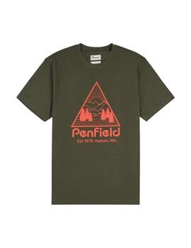 PENFIELD CAMISETA TRIANGLE MOUNTAIN FOREST