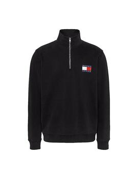 TOMMY SUDADERA ZIP NEGRO