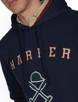 HARPER SUDADERA RETRO HOODIE MARINO