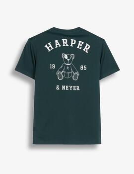 HARPER CAMISETA ARTHUR VERDE BOTELLA