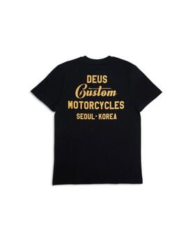 DEUS CAMISETA TIME TAKER BLACK