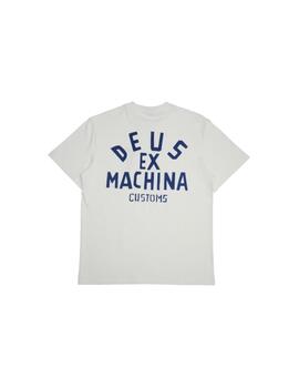 DEUS CAMISETA PISSTIN WHITE VINTAGE