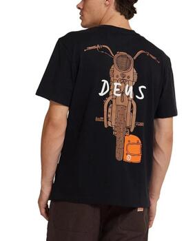 DEUS CAMISETA FONTAGE BLACK