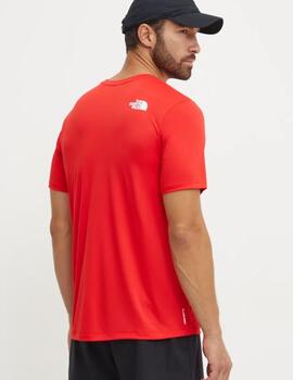 NORTH FACE CAMISETA 24/7 EASY RED HIGH RISK