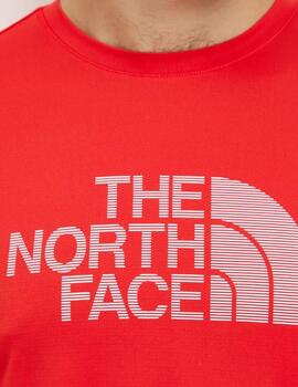 NORTH FACE CAMISETA 24/7 EASY RED HIGH RISK